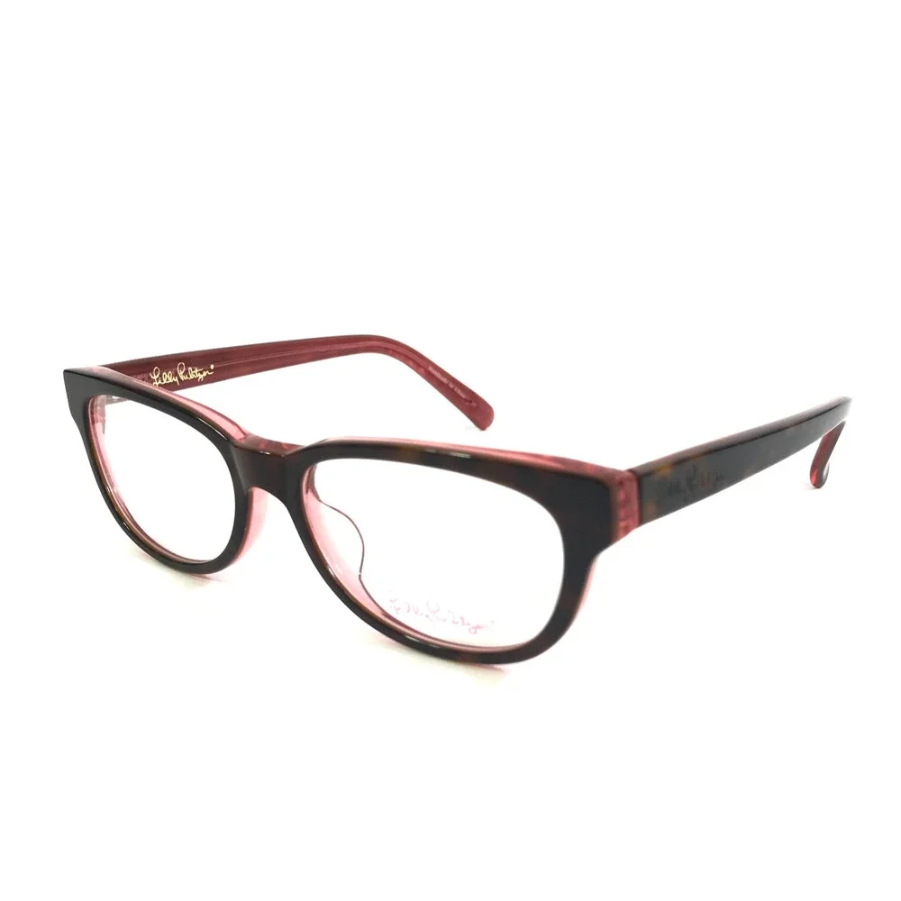 Lilly Pulitzer Eyeglasses Frames Emerson TO Tortoise Cat Eye Full Rim 50-16-130